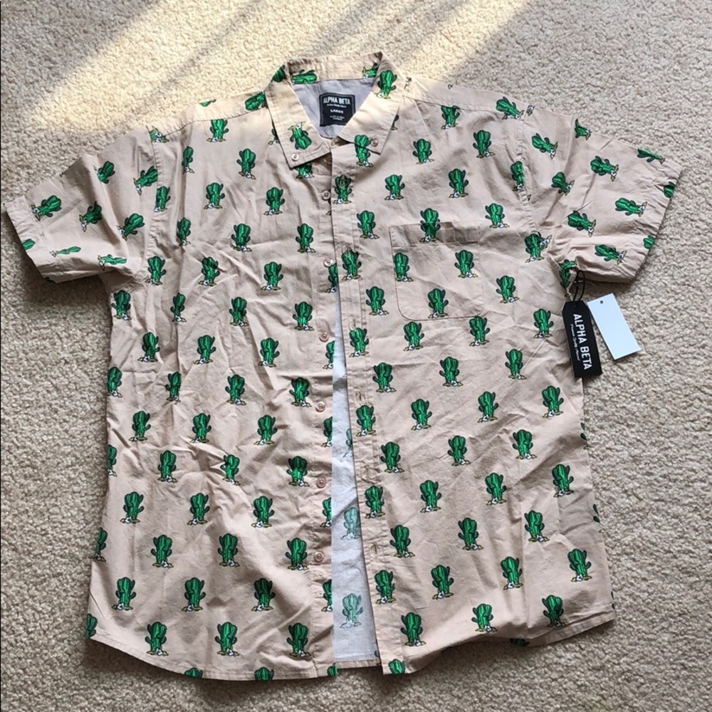 Men’s Button Down Short Sleeve Shirt